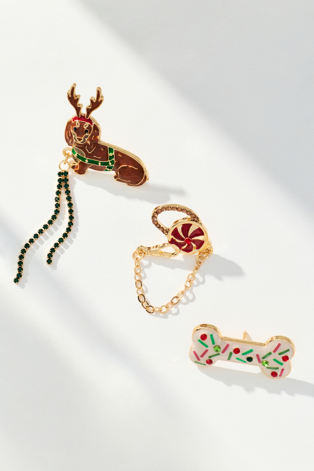 Animal Brooches, Set of 3