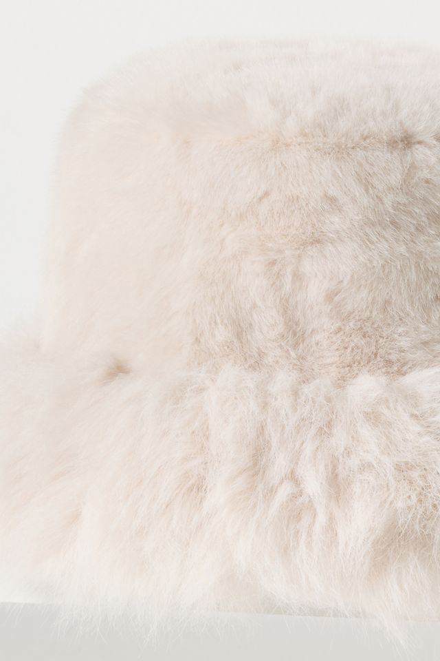 Faux-Fur Bucket Hat