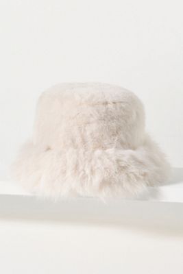 Faux-Fur Bucket Hat