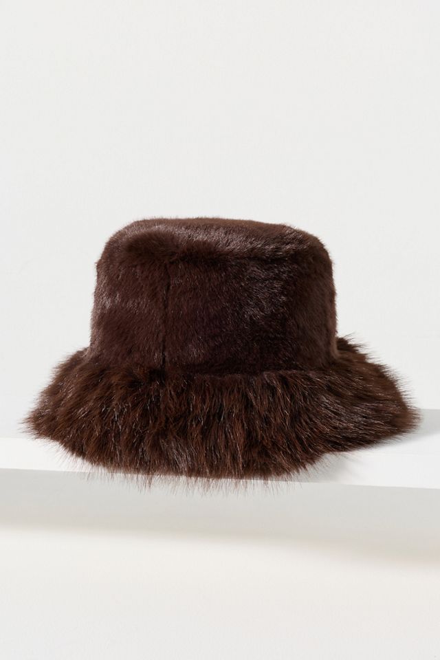 Faux-Fur Bucket Hat #2