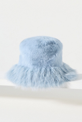 Faux Fur Bucket Hat | Anthropologie display picture 3