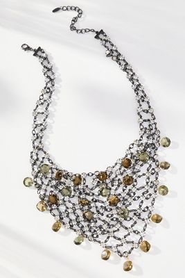 Crystal Bib Necklace