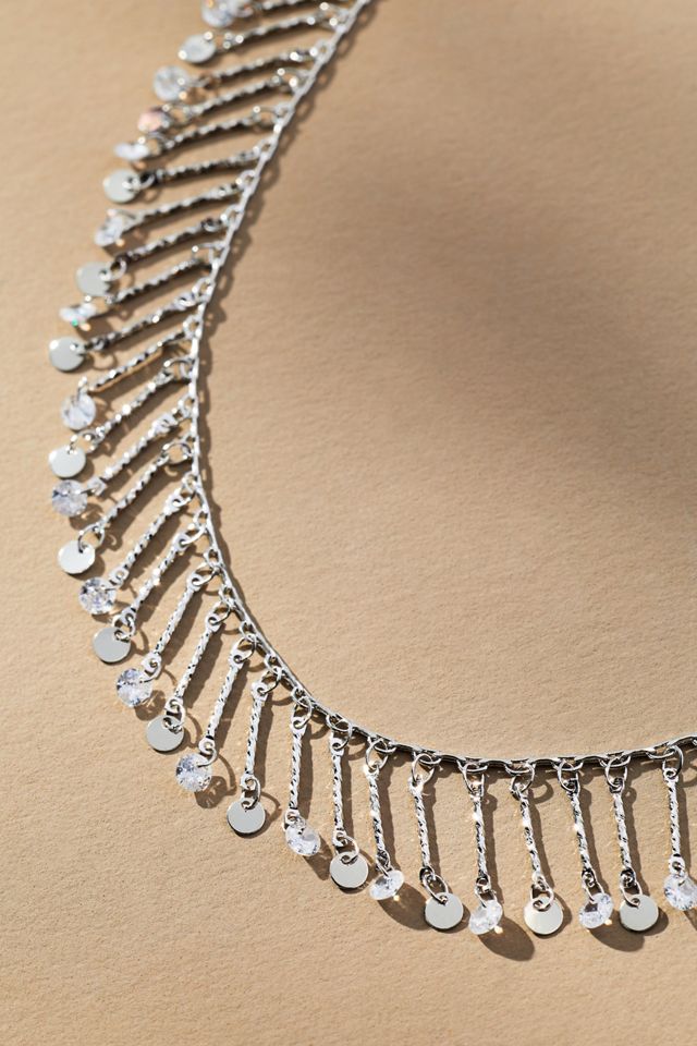 Dripped Crystal Necklace #1