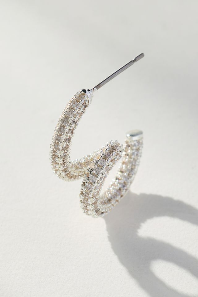 Pendientes de Cristal Arremolinado #1