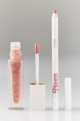 Neen Lip Charm Duo With Silicone Bag In Pink