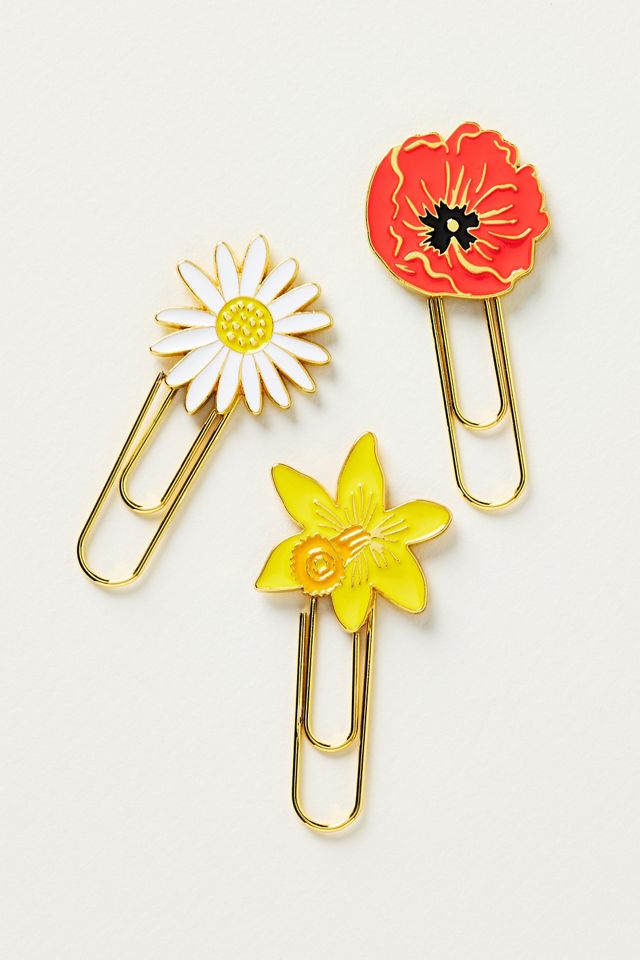 Rifle Paper Co. Garden Study Enamel Paper Clip Set #1