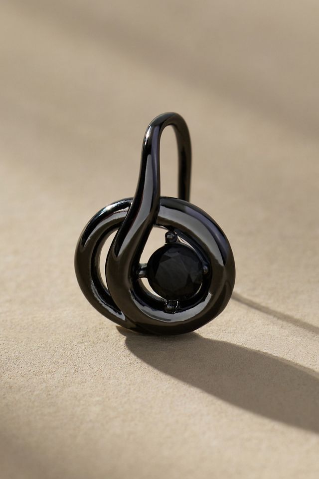 Looped Crystal Earrings #1