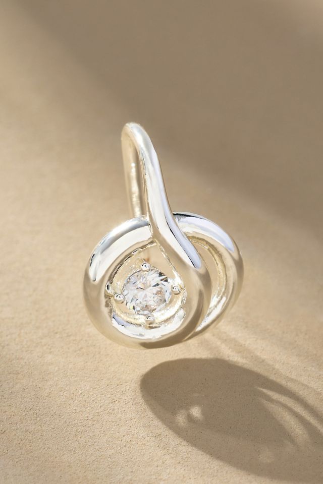 Looped Crystal Earrings #1