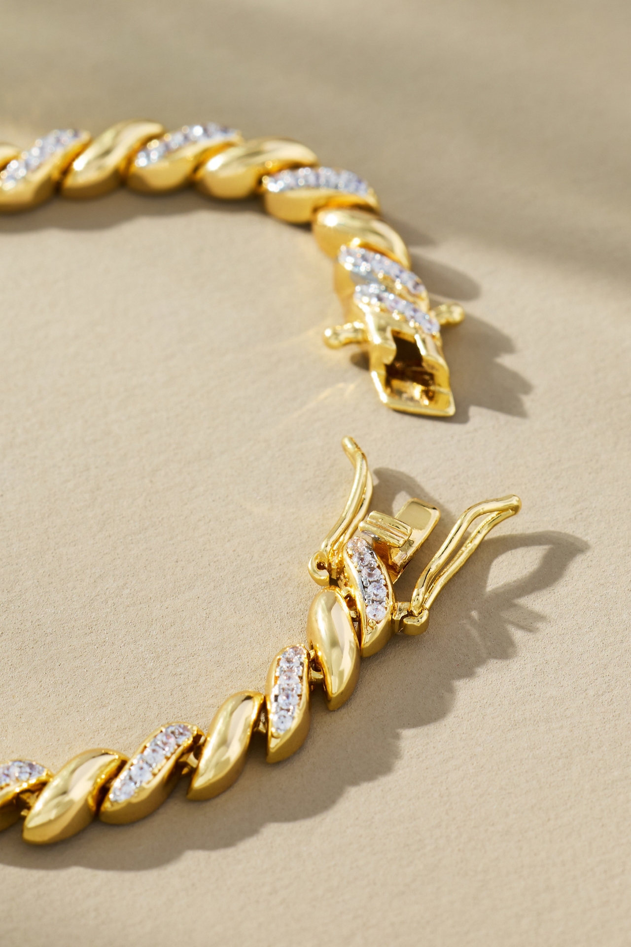 Twisted Pavé Bracelet