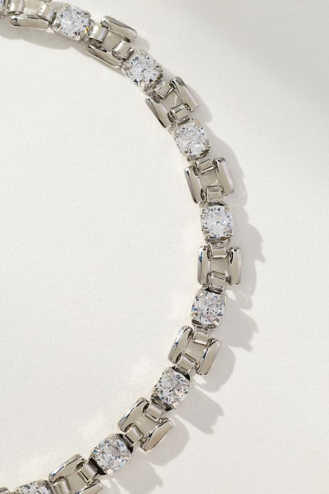 Crystal Chain Link Bracelet #1