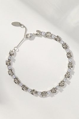 Crystal Chain Link Bracelet