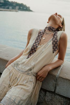 Glam Crystal Collar Necklace