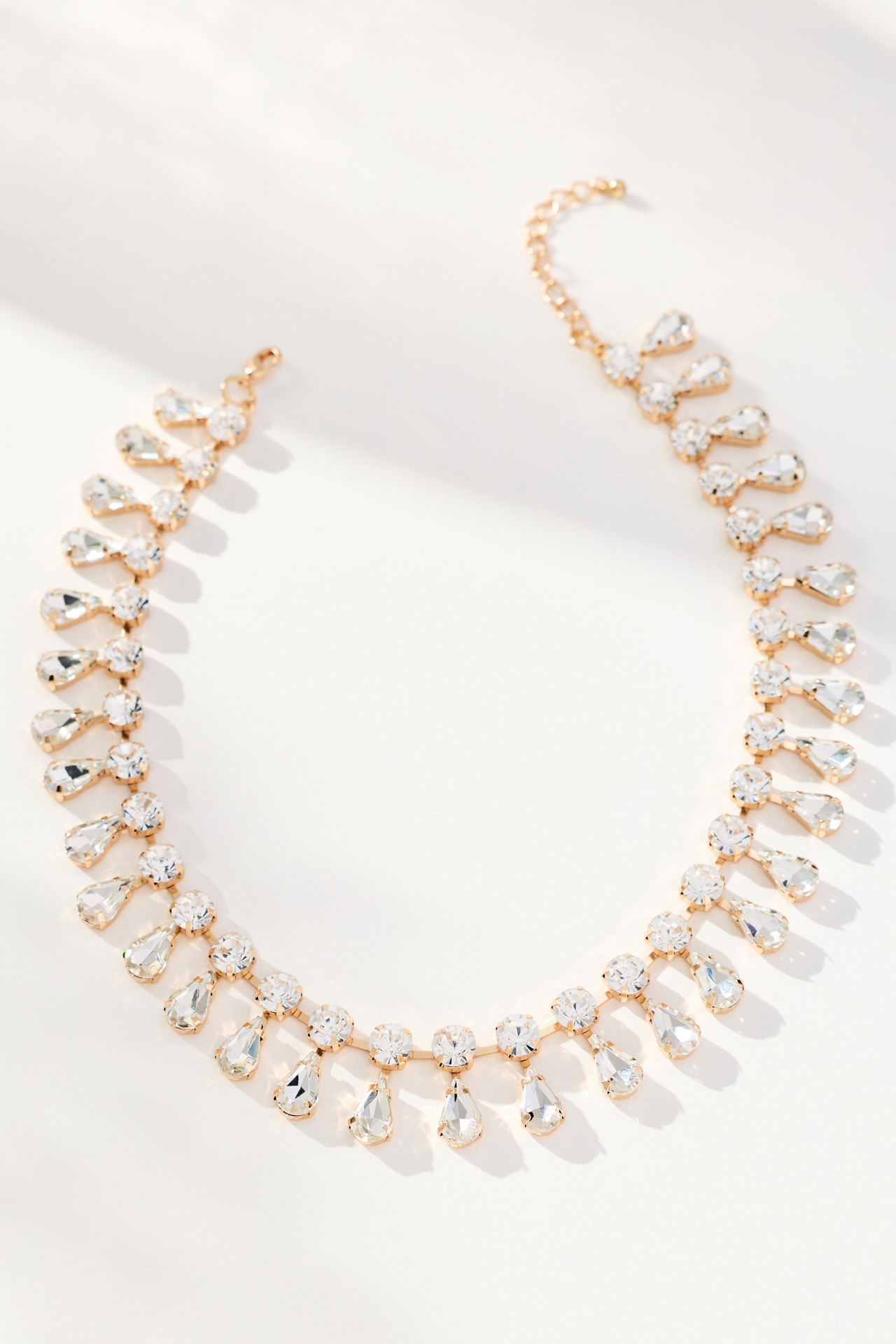 Glam Crystal Collar Necklace
