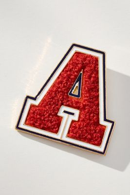 Varsity Monogram Brooch