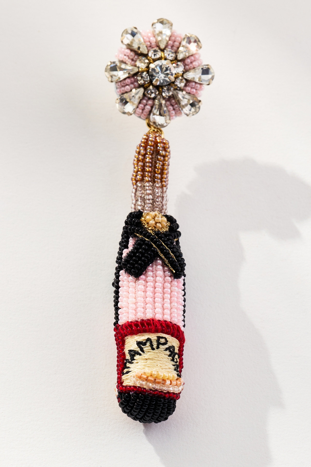 Mignonne Gavigan Rose Champagne Earrings