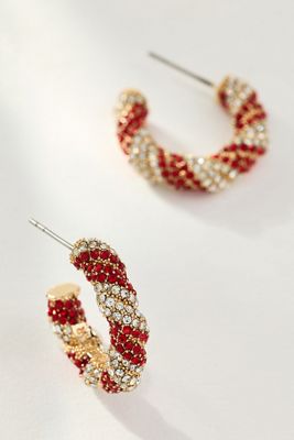 BaubleBar Mint Condition Huggie Hoop Earrings