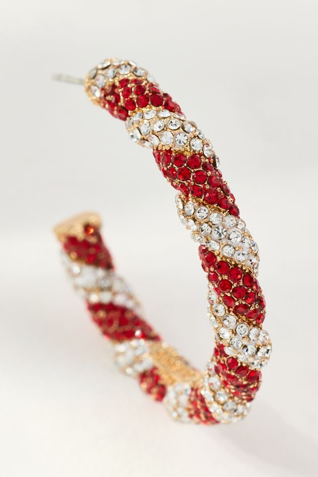 BaubleBar Mint Condition Hoop Earrings #1
