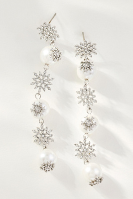 Baublebar Snow And Behold Drop Earrings In Metallic