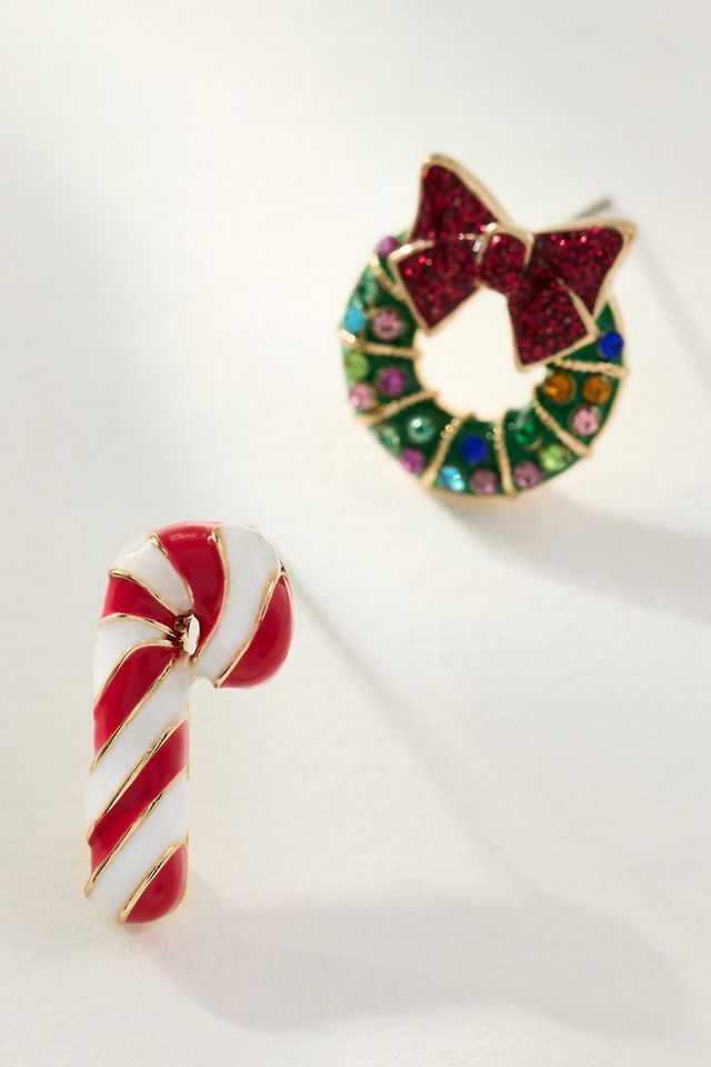 BaubleBar Mint & Mistletoe Earrings, Set of 2 #1