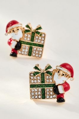 BaubleBar Yule Love Stud Earrings