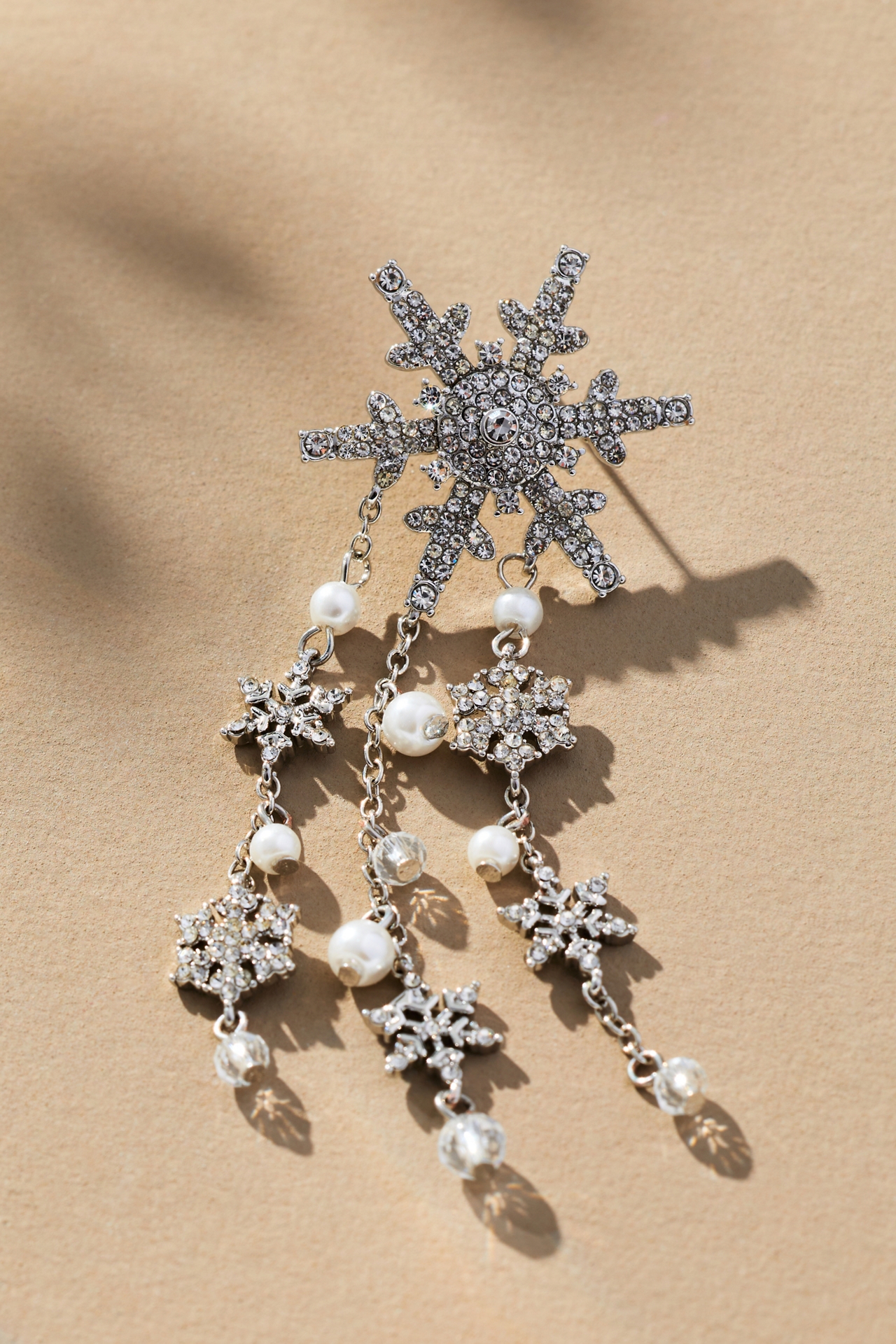 BaubleBar Sparkling Flurry Drop Earrings