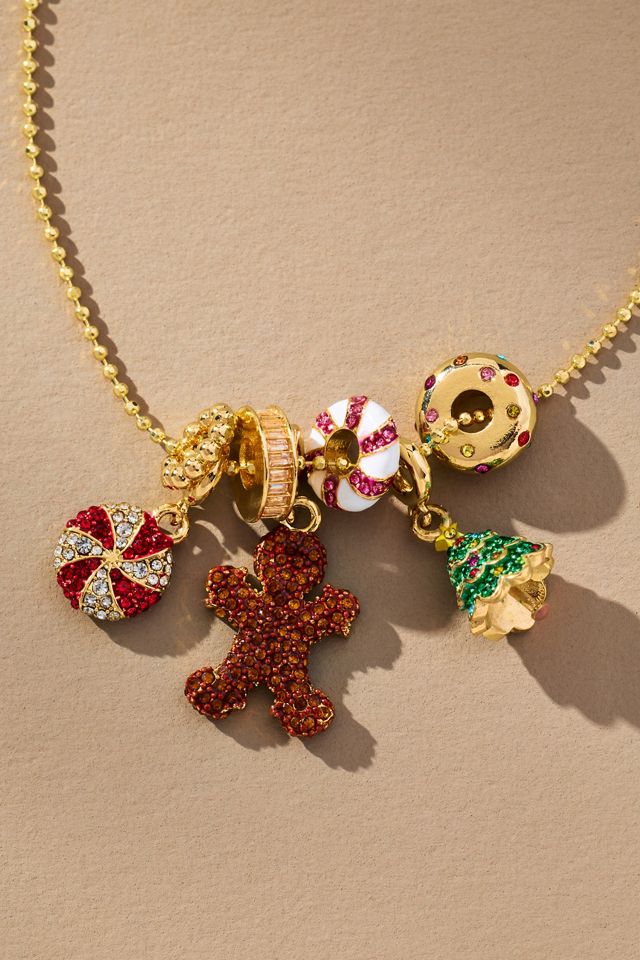 BaubleBar Holly Jolly Charm Necklace #1