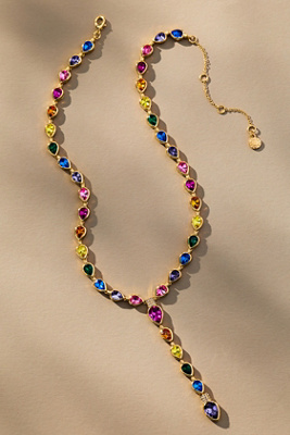 Baublebar Glow With It Lariat Necklace In Multi