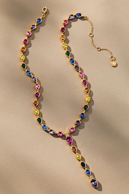 BaubleBar Glow With It Lariat Necklace