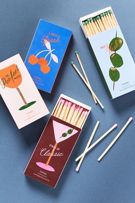 Cocktail Matches, Set of 2