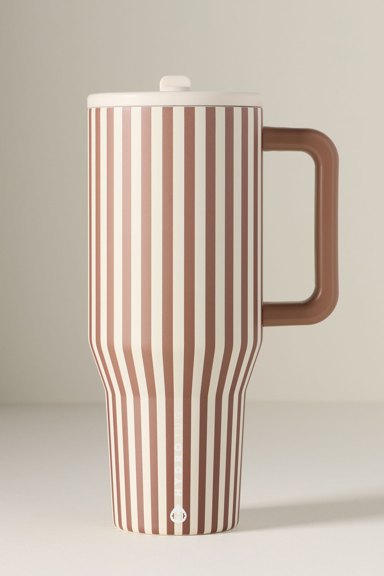 HydroJug 32 oz. Traveler Exclusive Water Bottle - Daily Practice Brown Stripe, One Size