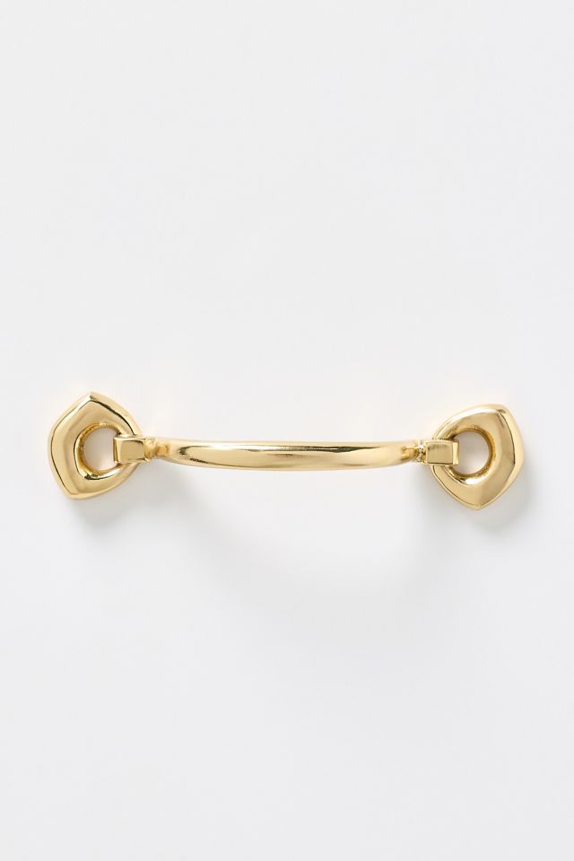 Loren Angular Brass Handle #3