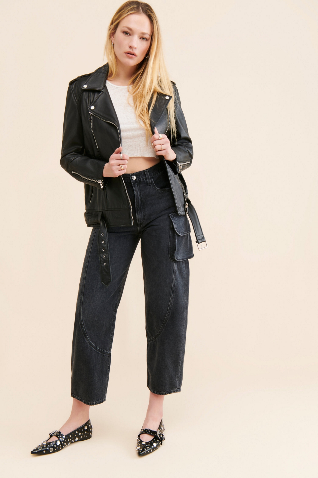AGOLDE Cass Baggy Cargo Jeans