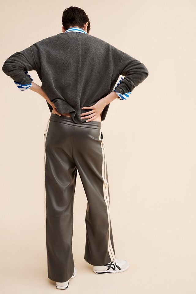 Mare Mare Vegan Leather Pull-On Pants #1