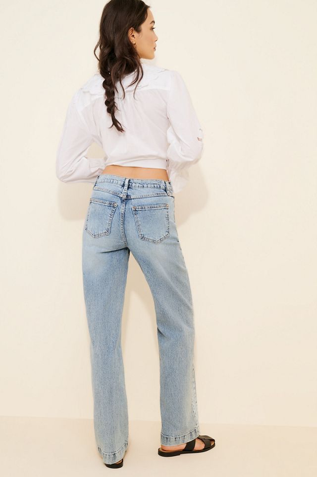 Habitual Colorblock Slouchy Straight Leg Jeans #3