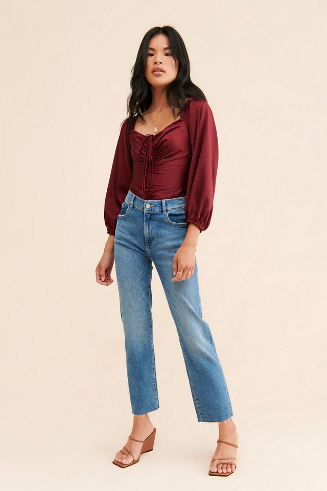 ASTR the Label Silky Cinched Bodysuit #3