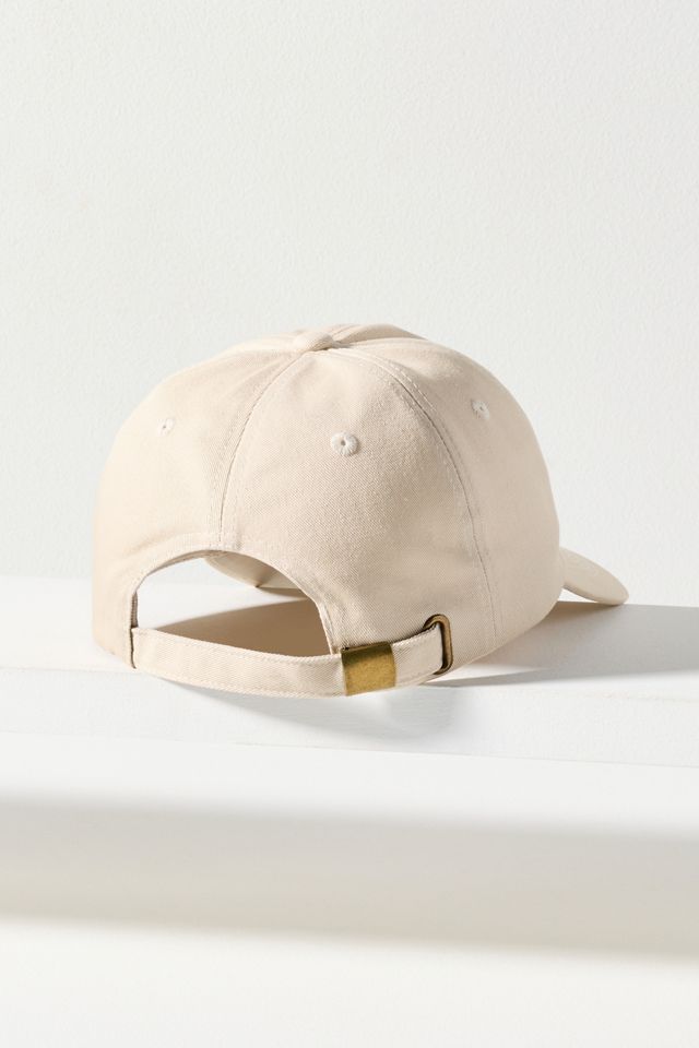 Maeve Embroidered Logo Baseball Cap | Anthropologie