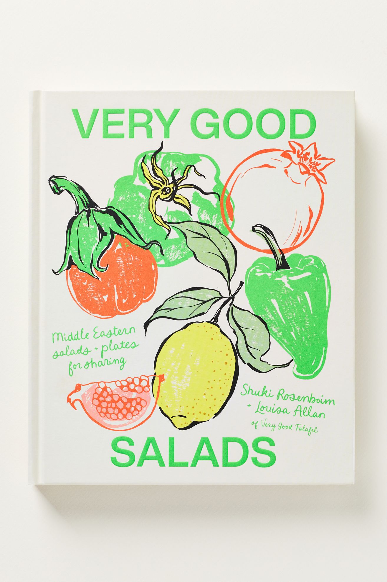 Very Good Salads Hardcover Cookbook - White, Standard, One Size