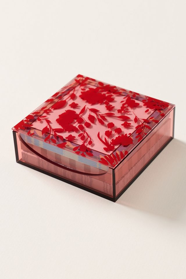 Anthropologie Acrylic Note Block Icons #1