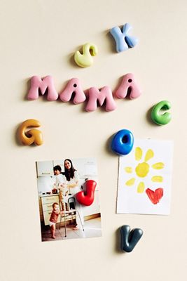 Anthropologie Bubble Letter Magnets