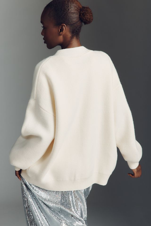Maeve Logo Cardigan Sweater #2