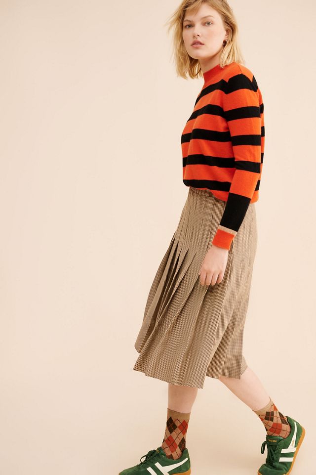 Pure Cashmere Cashmere Stripe Mockneck Sweater #3