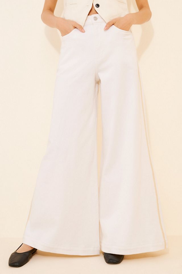 DL1961 Lucila Ultra Wide Leg Ultra High-Rise Jeans #2