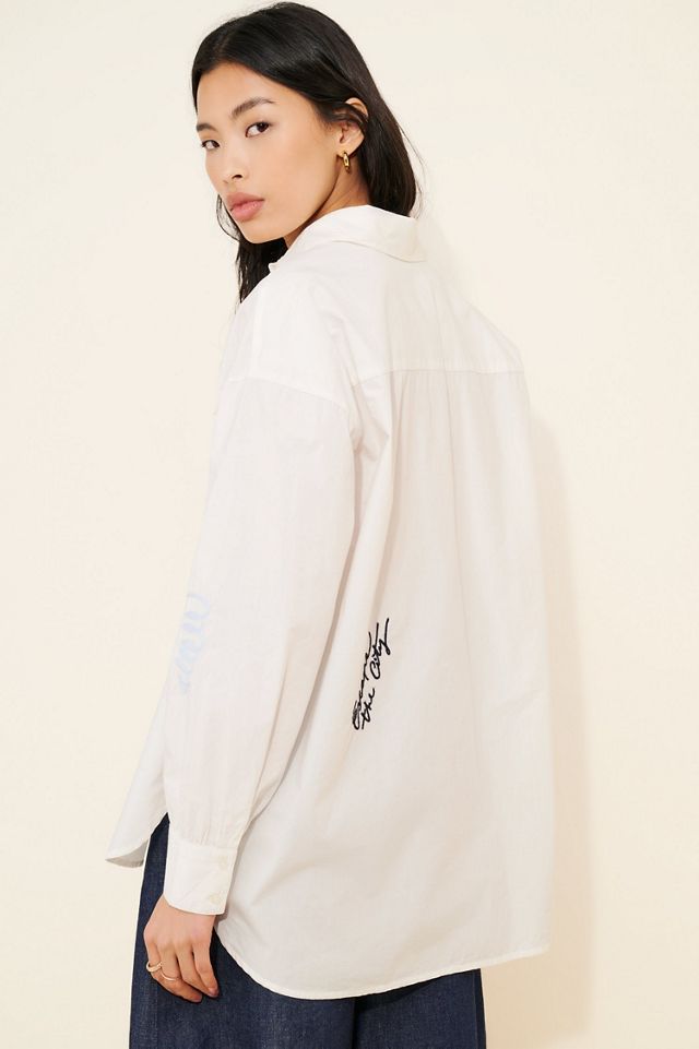 Scotch & Soda Embroidered Poplin Shirt #2