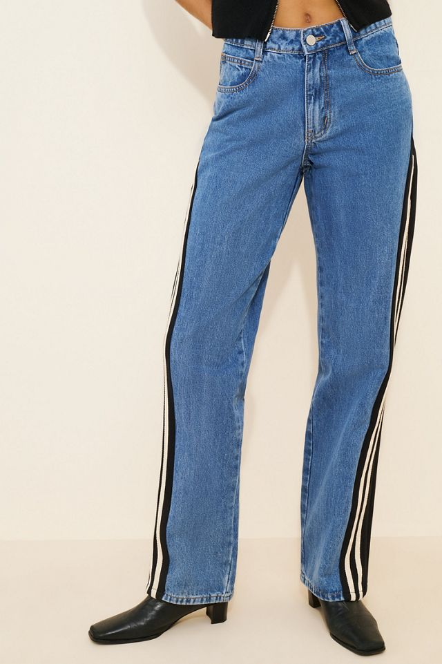 Dot and Lu Le Mans Wide Leg Jeans #4