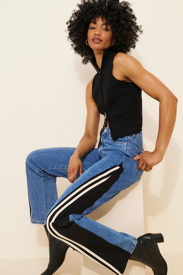 Dot and Lu Le Mans Wide Leg Jeans #1