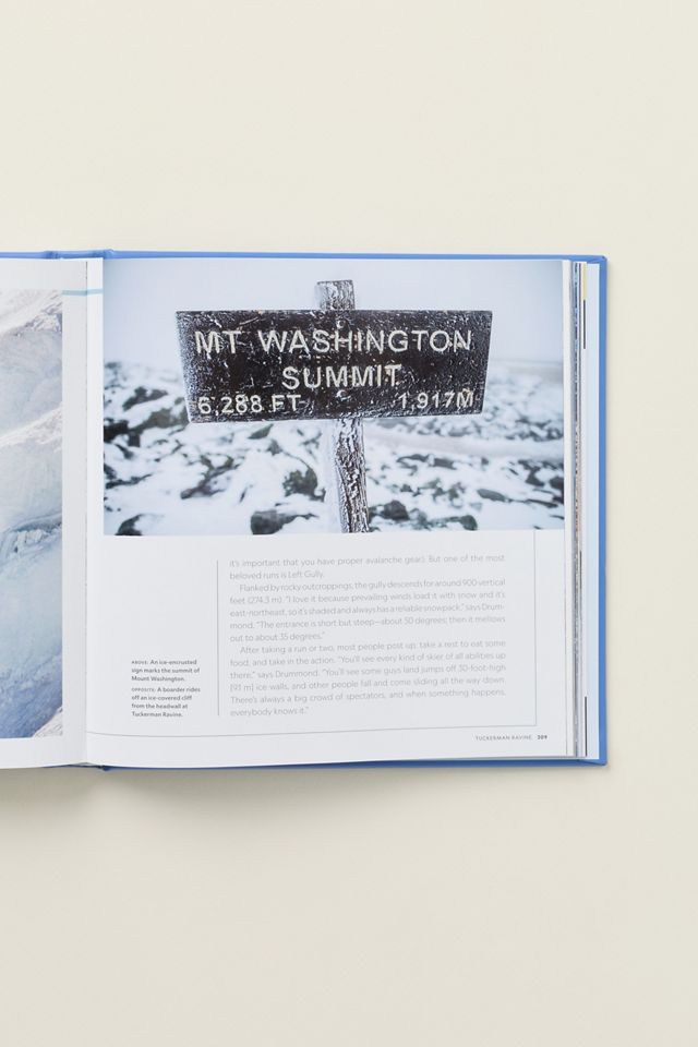 100 Slopes of a Lifetime Leather-Bound Hardcover Book #2