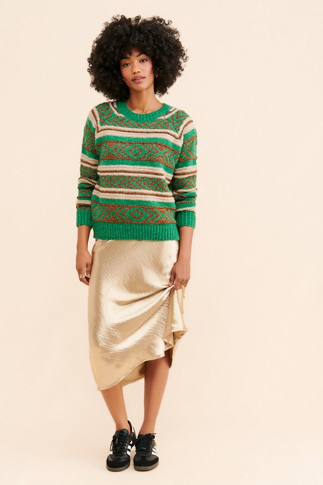 Scotch & Soda Metallic Long-Sleeve Sweater #4