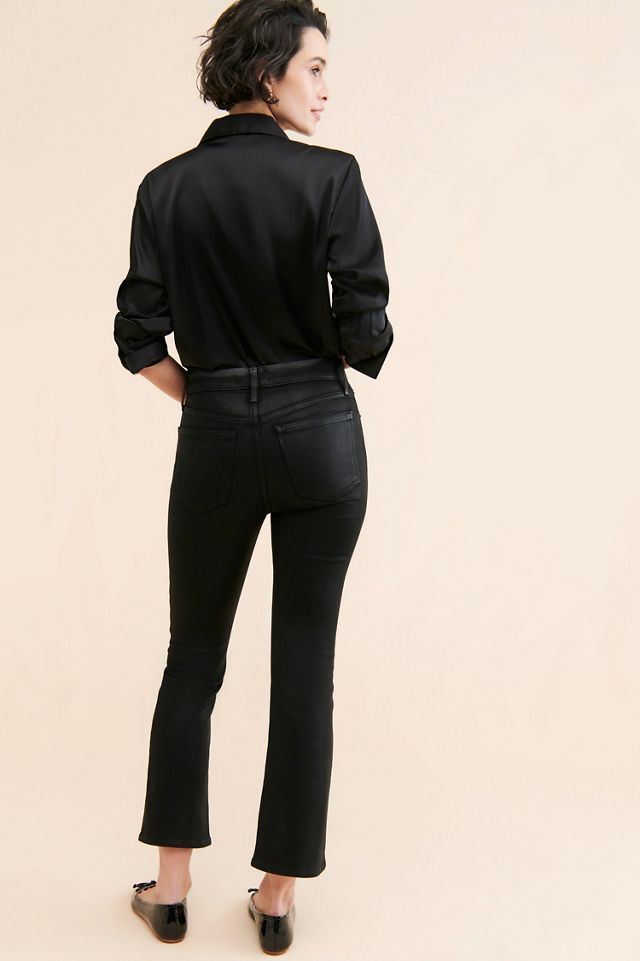 Madewell Mr. Coated Kickout Crop Jeans #2