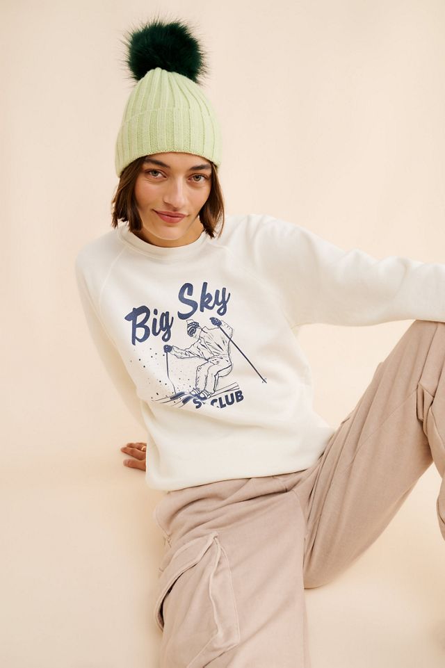 Original Retro Brand Big Sky Ski Club Sweatshirt #3