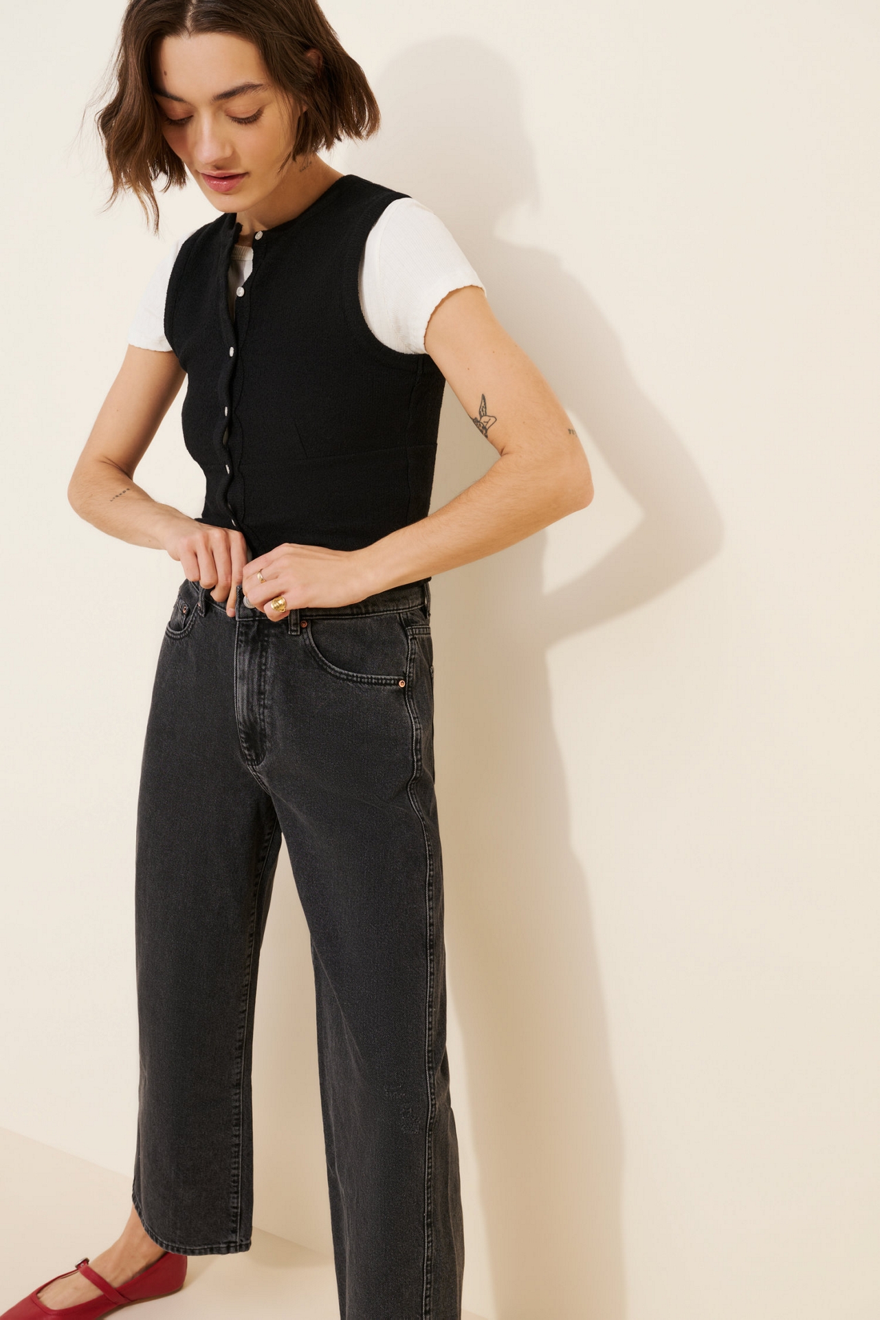 DL1961 Taylor Ankle Barrel Leg Jeans